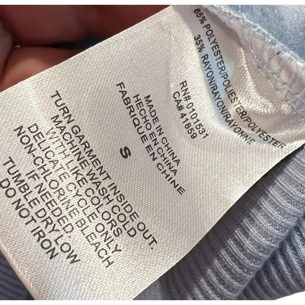 Disney Stitch Sweater Jumper pullover sweatshirt Women Small blue long sleeve